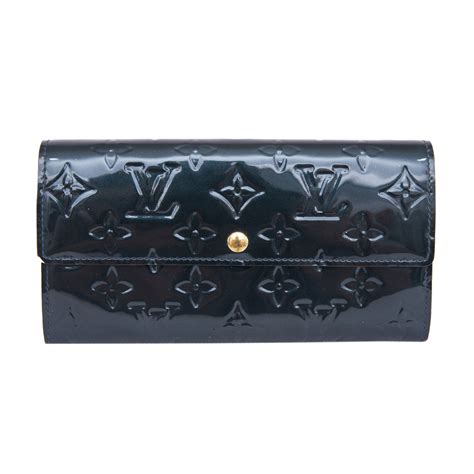 louis vuitton sarah wallet monogram vernis